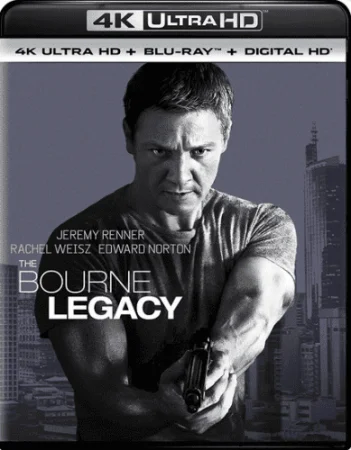 La peur dans la peau: L'héritage de Bourne  4K 2012