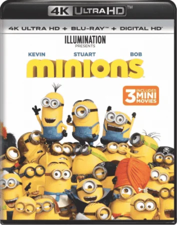 Les Minions 4K 2015