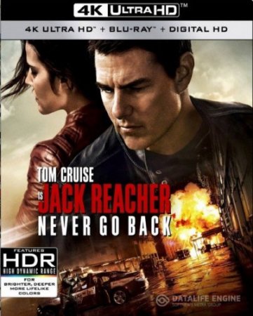 Jack Reacher Never Go Back 4K 2016