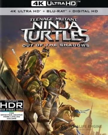 Les Tortues Ninja - La sortie de l'ombre 4K 2016