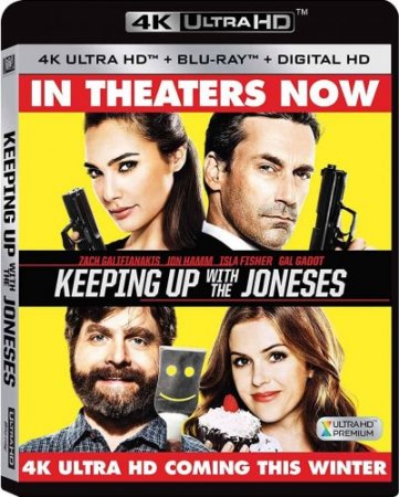 Keeping Up with the Joneses 4K 2016