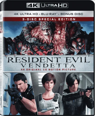 Resident Evil: Vendetta 4K 2017