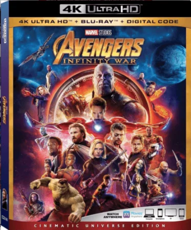 Avengers: la guerre de l'infini 4K 2018