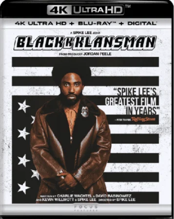 BlacKkKlansman : J'ai infiltré le Ku Klux Klan 4K 2018