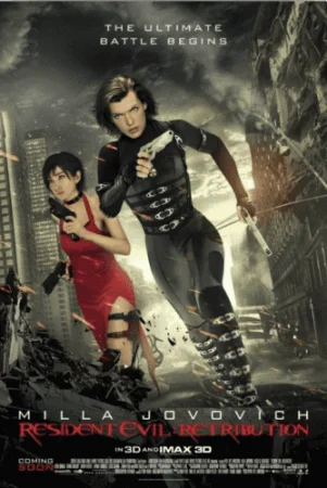 Resident Evil Retribution 4K 2012