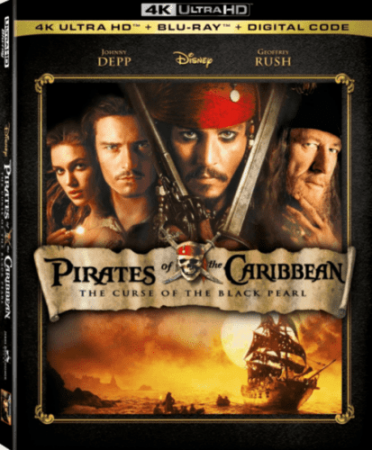 Pirates des Caraïbes : La Malédiction du Black Pearl 4K 2003