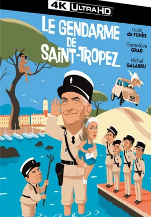 Le gendarme de Saint-Tropez 4K 1964
