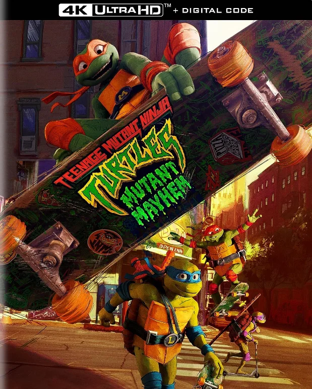 Les tortues ninja: Chaos chez les mutants 4K 2023