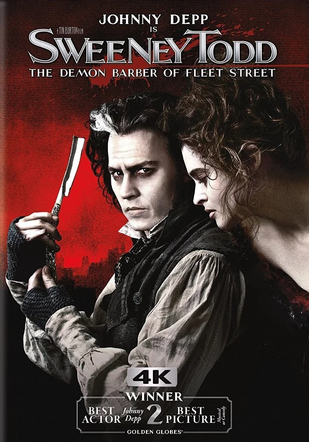 Sweeney Todd : Le Diabolique Barbier de Fleet Street 4K 2007