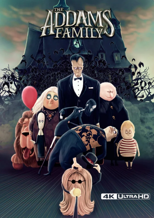 La Famille Addams 4K 2019