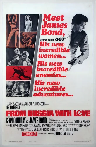 Bons Baisers de Russie 4K 1963