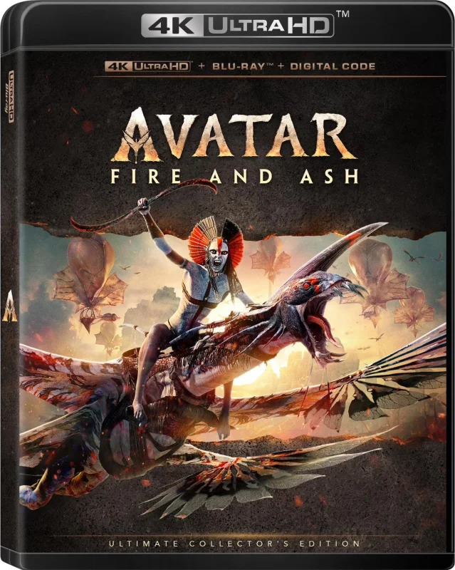 Avatar: Feu et cendre 4K 2025