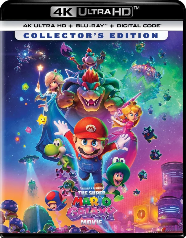 Super Mario Galaxy, le film 4K 2026